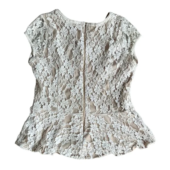 The Limited Lace Cap Sleeve Blouse | Women's M - Picture 3 of 5